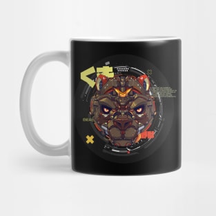 Mecha fire Bear Mug